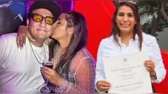 Esposa de Jorge Luna SORPRENDE al titularse en prestigiosa universidad y genera ola de elogios, pero comediante tiene INSÓLITA reacción