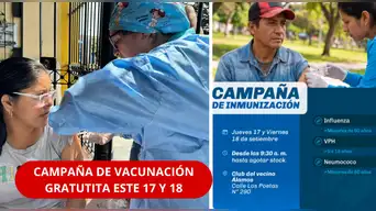 ¡ATENCIÓN, LIMA! CAMPAÑA GRATUITA DE VACUNACIÓN este 17 y 18 de setiembre | REVISA dónde será y quiénes pueden asistir