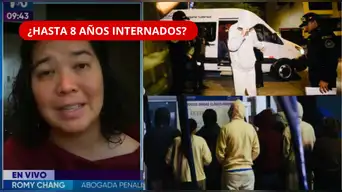 ¿HASTA 8 AÑOS INTERNADOS? Romy Chang explica qué podría pasar con los 10 MENORES investigados por CASO LICEO NAVAL