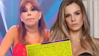 Magaly Medina envía ADVERTENCIA a Alejandra Baigorria tras ser respaldada por jueza: "No me impedirá que le siga diciendo la verdad"
