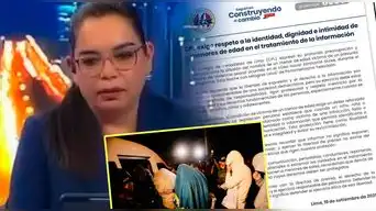 Colegio de Periodistas RECHAZA que Milagros Leiva revele identidad de menor AGREDIDO en Liceo Naval