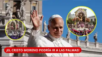 ¡MOMENTO HISTÓRICO! Señor de los Milagros PODRÍA acompañar al papa León XIV en Las Palmas: ¿Se concretará el TRASLADO?