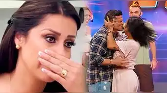 Christian Domínguez y Dayanita IMPACTANTAN al darse BESO en la BOCA en vivo: Actriz le revela a Karla Tarazona su VÍNCULO con cantante
