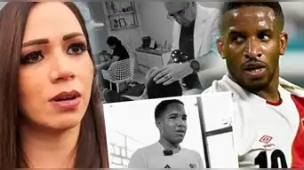 Melissa Klug APARECE en consultorio médico con uno de sus hijos tras TREMENDO DESPLANTE de Jefferson Farfán: "Tiene problemas de..."
