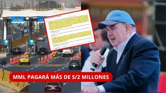 ¡MÁS DE S/2 MILLONES EN JUEGO! MML de Rafael López Aliaga pierde arbitraje frente a Rutas de Lima | ESTO TENDRÁ QUE PAGAR