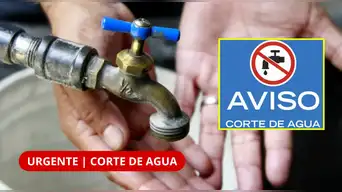 ¡HASTA 12 HORAS SIN AGUA! Sedapal anuncia CORTE este viernes 25 de septiembre | REVISA SI TU DISTRITO SERÁ AFECTADO
