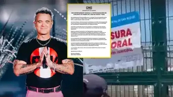 Productora One Entertainment ROMPE SU SILENCIO tras CANCELACIÓN de concierto de Robbie Williams en Arena 1: "La nueva fecha será..."