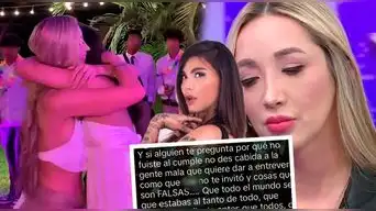 Romina Gachoy SE PRONUNCIA sobre exposición de chats privados con Angie Jibaja sobre AUSENCIA en 15 años de su hija: "La vida..."