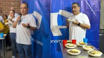 Jorge Benavides y otras figuras llevaron ayuda social a Jicamarca