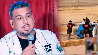 Ricardo Mendoza sufre accidente tras VOLCADURA de su MOTOTAXI en medio de peculiar carrera: ¿Qué pasó?