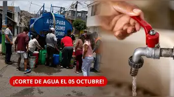 corte de agua