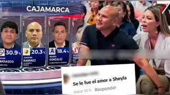 Novio de Sheyla Rojas PIERDE las elecciones y exponen VIDEO de IMPACTANTE reacción de la rubia: "Hasta aquí llegué"