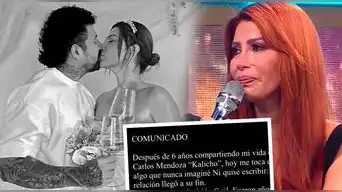 Milena Zárate anuncia el FIN DE SU RELACIÓN con su prometido, Carlos Mendoza, tras cercanía con Edwin Sierra: "Un anillo no aguanta todo"