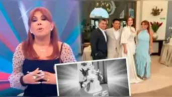 Renzo Costa y Thalía Alva se CASAN EN SECRETO, pero Magaly Medina lo 'TRAICIONA' al exponer FOTOS y TODOS los detalles: "¿Para qué me invitas...?"
