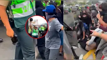 Protesta en la PUCP