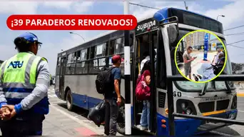 ¡CAMBIAN LOS PARADEROS DEL RÍMAC! Corredor Azul renueva 39 PUNTOS con BRAILLE, bancas y accesos inclusivos: REVISA cuáles son
