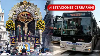 ¡CAMBIAN LAS RUTAS EN EL CENTRO DE LIMA! Metropolitano y corredores tendrán DESVÍOS por el Señor de los Milagros | REVISA AQUÍ LOS MAPAS