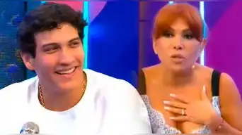 Hijo de María Pía Copello REVELA a Magaly Medina si estaría con una CHICA de la farándula y le pregunta si lo EXPONDRÍA en un ampay: “¿Me sacarías?”
