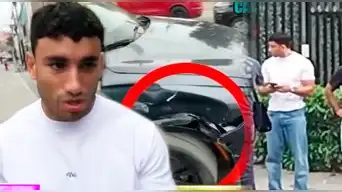 Said Palao involucrado en ACCIDENTE automovilístico tras CHOQUE entre su camioneta y una moto: ”Yo estoy...”
