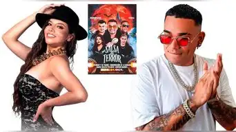 Josimar, María Grazia Polanco y Jeinson Manuel juntos en "Salsa de Terror"