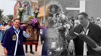 Mark Vito quedó EN SHOCK tras ROMPERSE el anda del Señor de los Milagros después de cargarlo: "No tengo..."