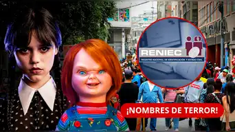 ¡HALLOWEEN EN EL DNI! Reniec revela que hay peruanos llamados MERLINA, JOCKER y hasta CHUCKY: mira AQUÍ cuántos son
