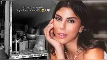 Alondra García Miró impacta al mostrar SUS COSAS dentro de un camión y se muestra CONMOVIDA: “Voy a llorar...”