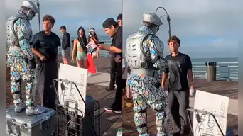 Robotín se molesta y encara a tiktokers que arruinaron su trabajo en Estados Unidos: "¿Vieron a esos?"