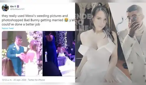 Bad Bunny Y Gabriela Berlingeri Se Habrian Casado Pese A Rumor De Infidelidad Youtube Video El Popular