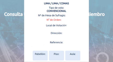 Consulta Miembro De Mesa Elecciones 2021 Via Onpe Gob Pe Link Donde Me Toca Votar Con Dni Este 11 De Abril El Popular