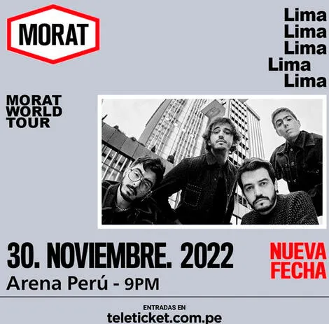 Morat Segunda Fecha En Perú: Cuándo Inicia La Preventa Y Cuál Es El ...