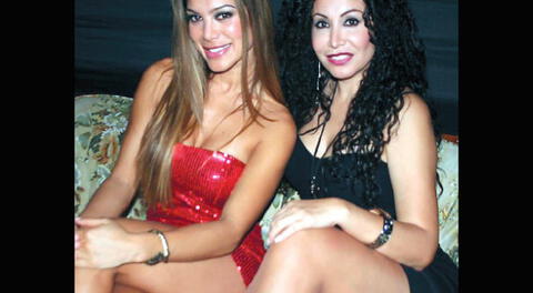 Vanessa Jerí y Janet Barboza más juntas que nunca.