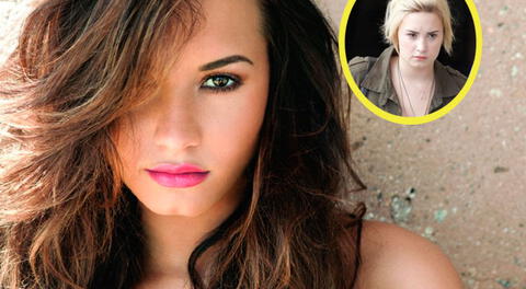Demi Lovato se cansó del castaño y se cambio a rubio la tonalidad del cabello.