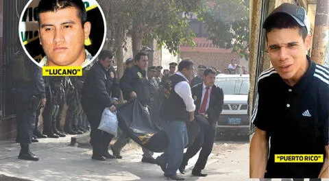 La policía conduce a la Morgue los cuerpos de Lindomar Hernández y su cómplice “Lucano”. Las diligencias duraron varias horas en el lugar del tiroteo.