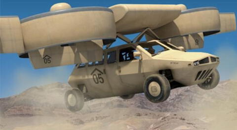 Fuerzas armadas de Estados Unidos podrán contar con el auto volador TransformerTX desde el 2015