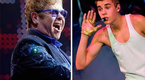 Justin Bieber es menospreciado por el genio Elton John. Veterano cantante no lo pasa.