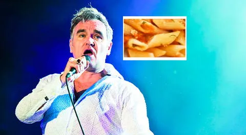 Morrissey: Penne en tomate le cayó mal.