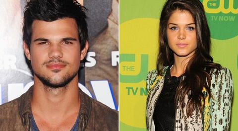 Taylor Lautner en romances con Marie Avgeropoulos.