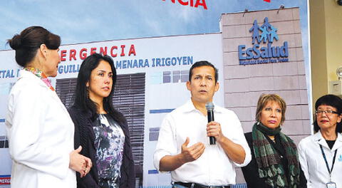 Ollanta Humala y Nadine Heredia