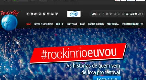 Rock in Rio 2013 en vivo gracias a YouTube.