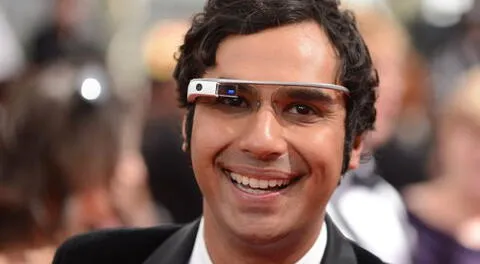 Actor se lució con sus gafas inteligentes, Google Glass.