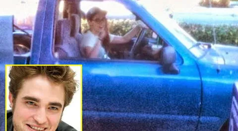 Kristen Stewart conduce su camioneta azul previo a posible reencuentro con Robert Pattinson