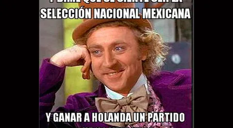 Memes de la revancha de México a Holanda. 