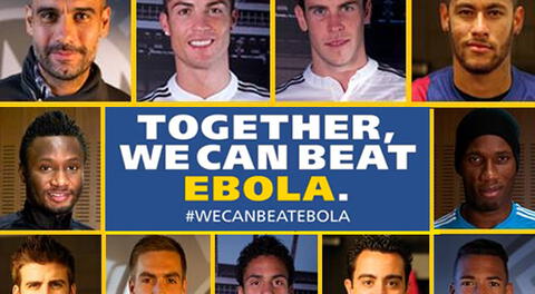Cristiano Ronaldo, Neymar, Bale, Piqué y Drogba en campaña FIFA contra el Ébola (VIDEOS)