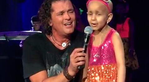 YouTube: Carlos Vives cumplió sueño a niña con cáncer