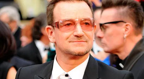 Bono de la banda irlandesa U2