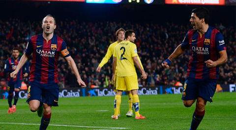 Copa del Rey: Barcelona a un paso de la final tras ganar 3-1 al Villarreal