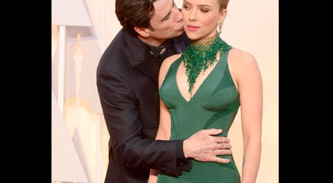 La sorprendió agarrándola de la cintura y le dio beso en los premios Oscar.