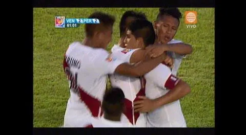 Ibérico hizo los dos goles peruanos