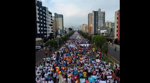 Marcha por la Vida: Miles de personas participaron en esta convocatoria